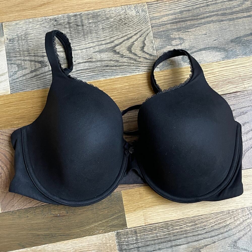 Victoria's Secret Body by Victoria 36DD Black Lined Perfect Coverage Bra